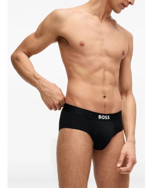 メンズ Boss ロゴ ショーツ セット Black
