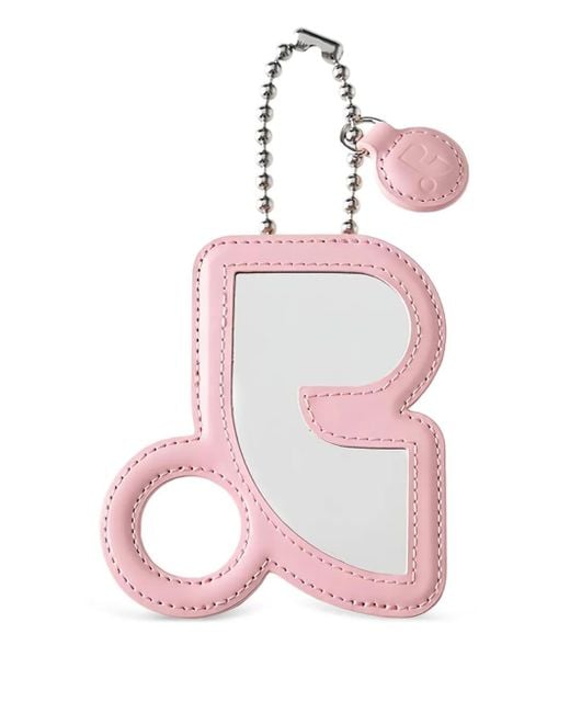 Rest&Recreation ミラーキーホルダー Pink