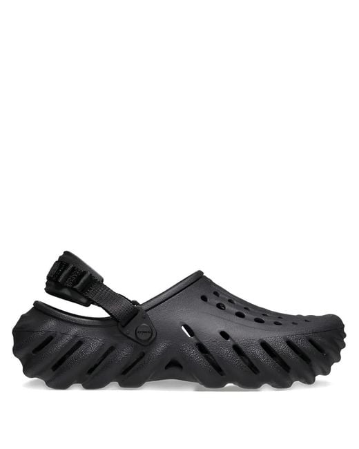 CROCSTM Black Echo Clog Sandals for men