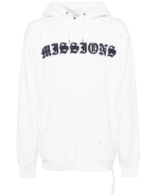 MASTERMIND WORLD Hoodie Met Logoprint in het White voor heren