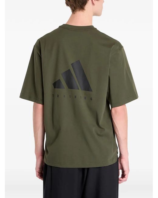 Adidas Green Oversize Power T-Shirt for men