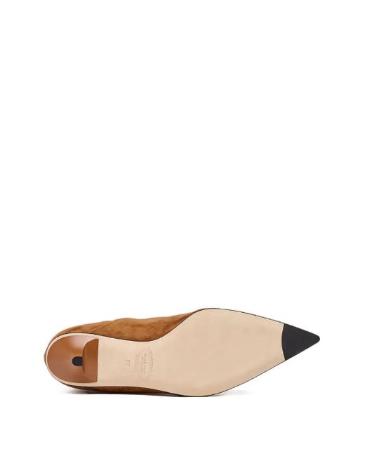 Scarosso Brown Jamie Pointed-Toe Boots