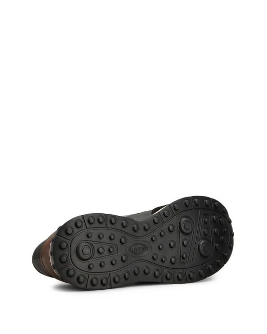Tod's Black Panelled Sneakers for men