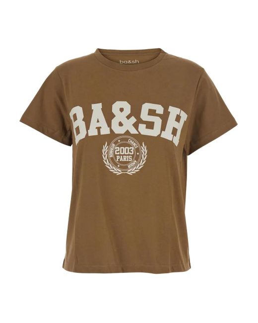 Ba&sh Ioni T-Shirt in het Brown