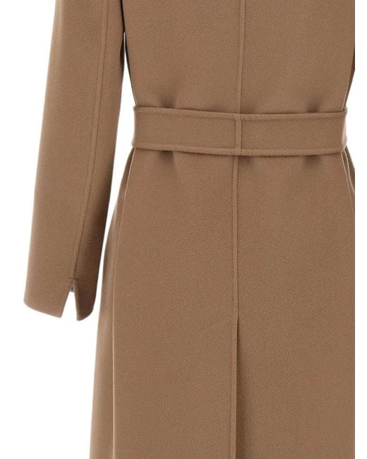 Max Mara Natural Poldo Belted Coat