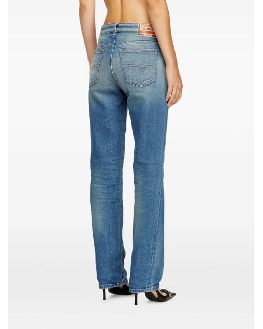 DIESEL Blue 1989 D-Mine Buttoned Jeans