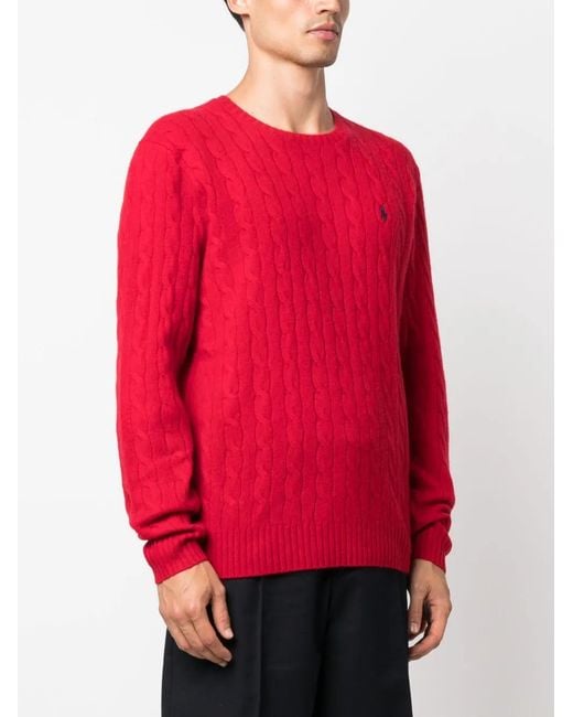 Polo Ralph Lauren Red Cardinal Pony Pattern Pullover for men