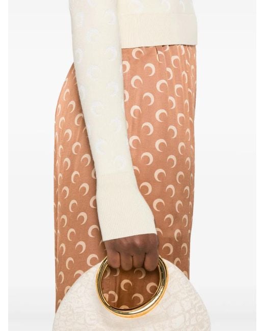 MARINE SERRE Natural Sweaters