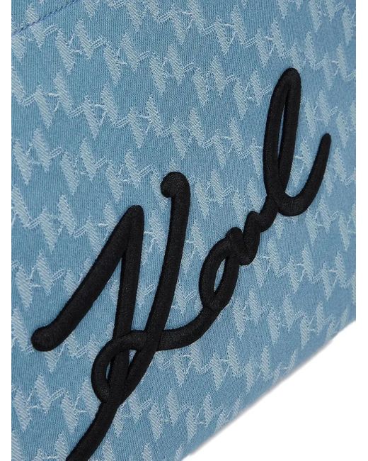 Karl Lagerfeld Medium K/skuare Tote Bag Blue