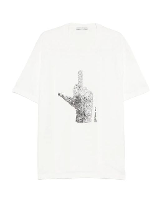 Ih Nom Uh Nit White Diamond Glove Hotfix T-Shirt for men