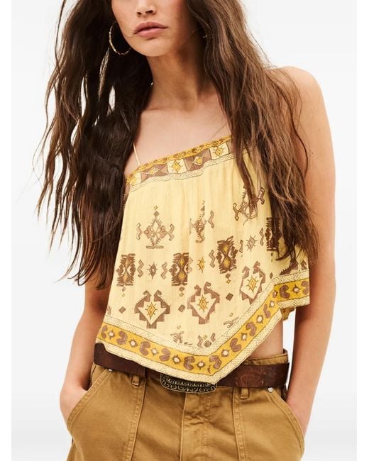 Ba&sh White Zeli Blouse