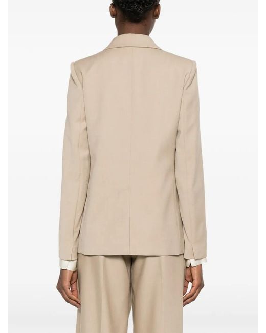 Forte_forte Natural Double-Breasted Jacket
