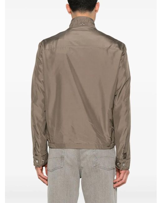 Paul & Shark Brown Silk Jacket for men