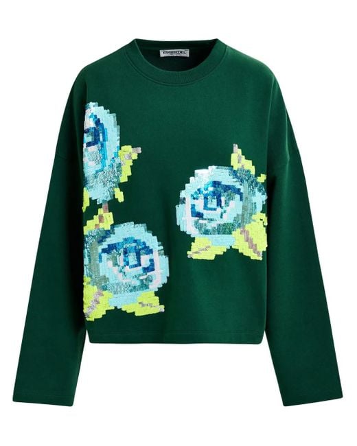 Essentiel Antwerp Green Hedance Sweatshirt