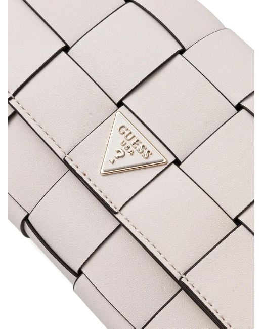 Guess Natural Maylee Clutch Bag