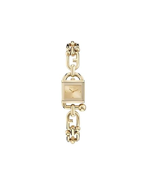 Furla White Chain-Link 24Mm