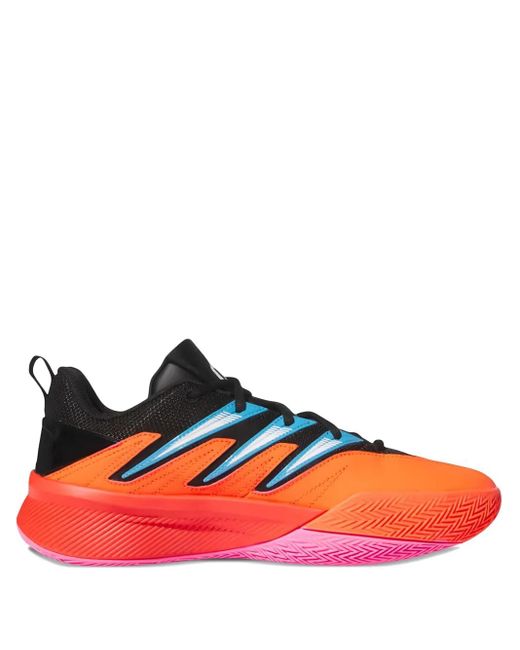 Adidas Dame Certified 3 Low "Solar/Core/Cloud" Sneakers in Red für Herren