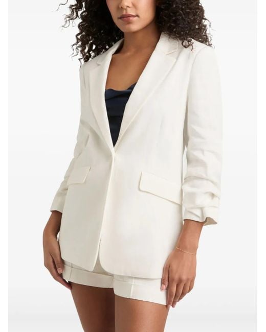 Cinq À Sept White Kylie Blazer