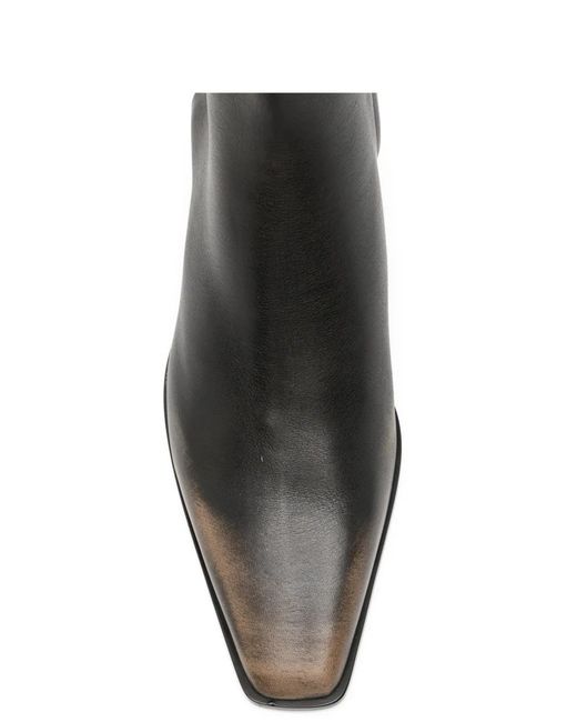 Paris Texas Black Bettina Ankle Boots