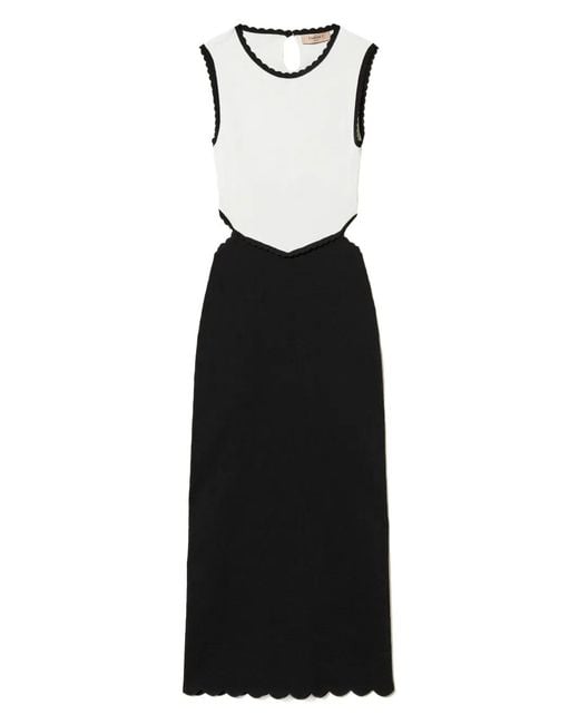 black scalloped dress Black Dress with Scalloped Collar – The Children's Hour Bookstore main image 0