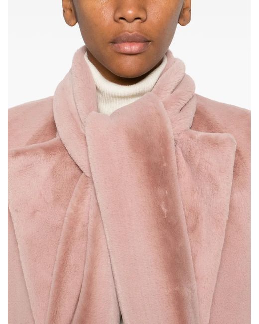 Parlor Pink Scarf Coat