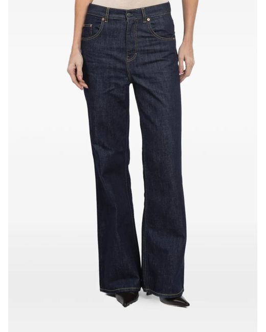 Margaux Lonnberg Blue Pocket Denim Jeans