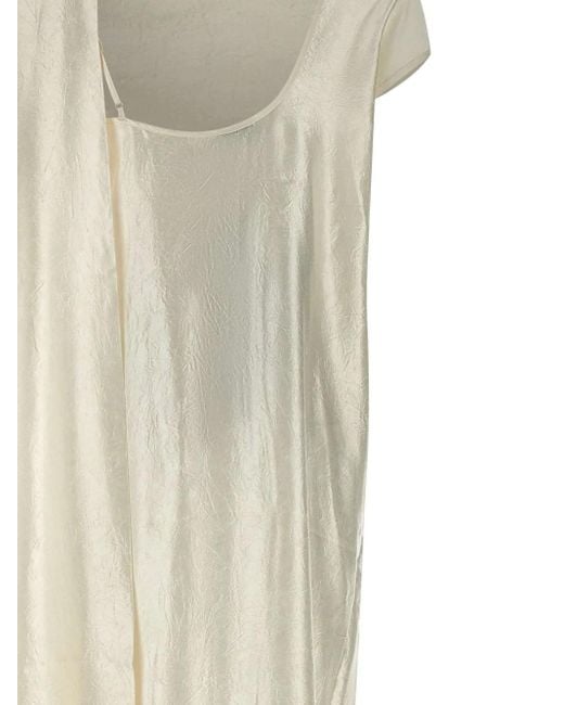 Vestido midi Leroy Herskind de color White