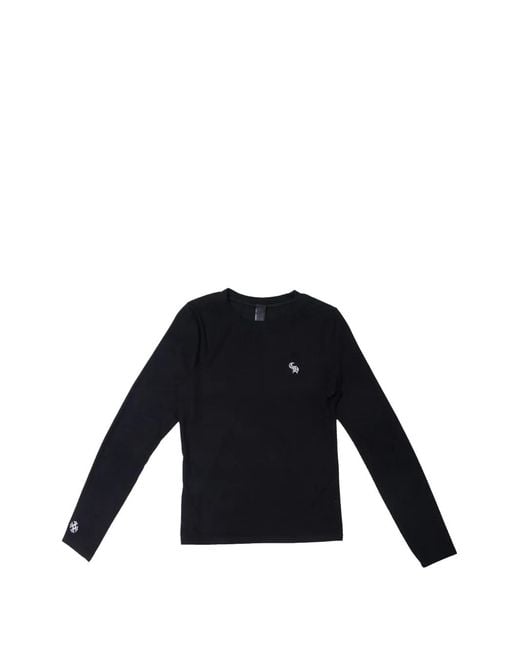Chrome Hearts Blue Long-Sleeve T-Shirt