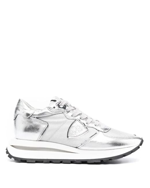 Philippe Model White Tropez Haute Low Sneakers