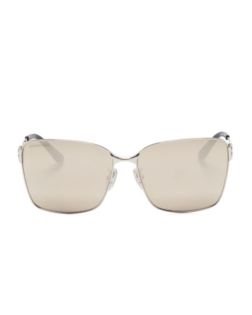 Balenciaga Natural Square-frame Sunglasses