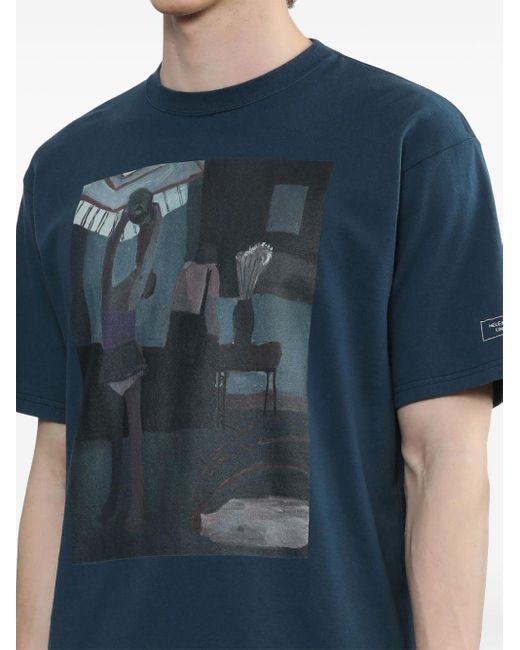 T-shirt x Helen Verhoeven di Undercover in Blue da Uomo