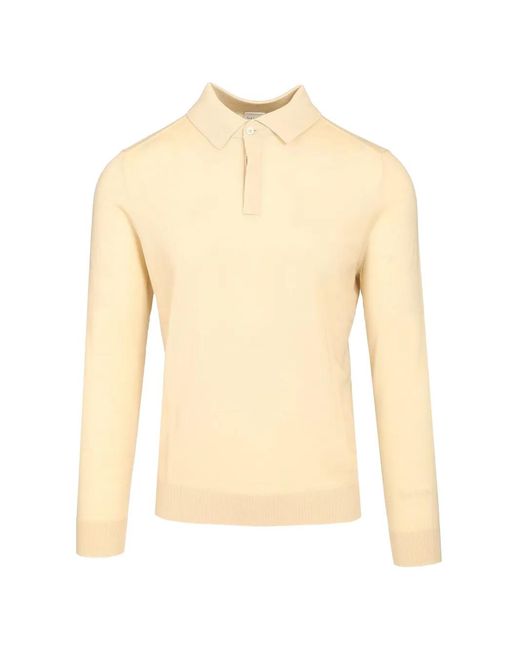 Paul Smith White Merino Wool Polo Shirt for men
