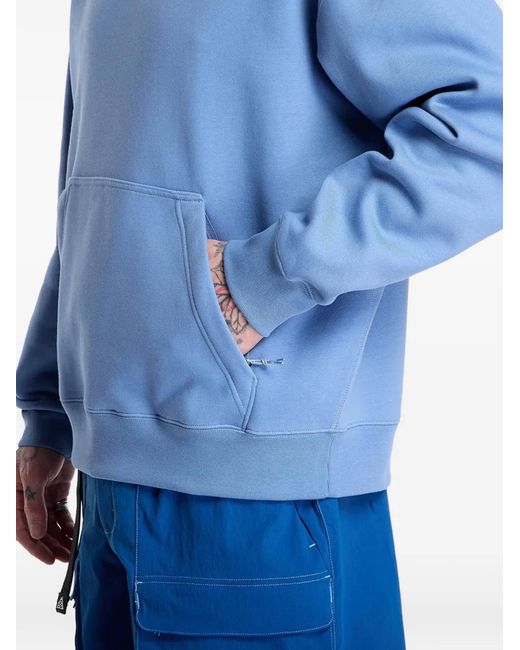 Nike Blue Acg Tuff Fleece Hoodie for men