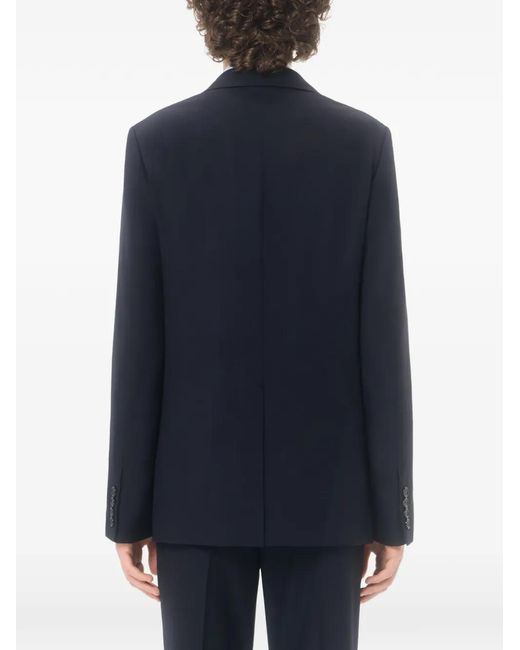Valentino Garavani Blue Single-Breasted Jacket for men