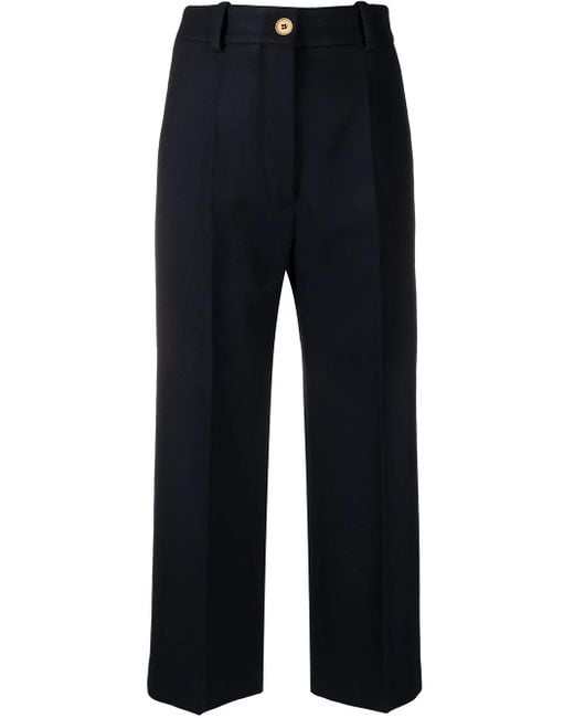 Patou Iconic テーラードパンツ Blue