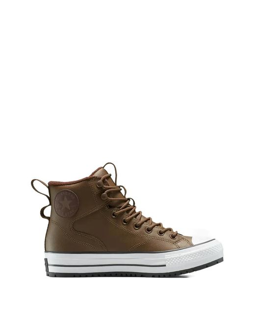 Converse Brown Chuck Taylor All Star Lace-Up High-Top Sneakers