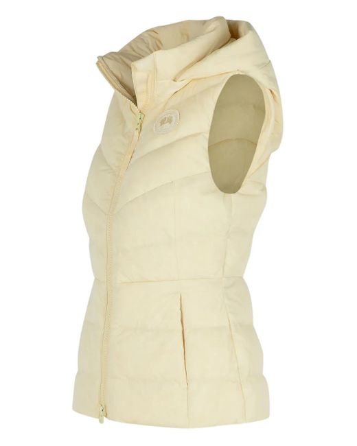 Canada Goose Yellow Calir Hooded Zip-Front Vest