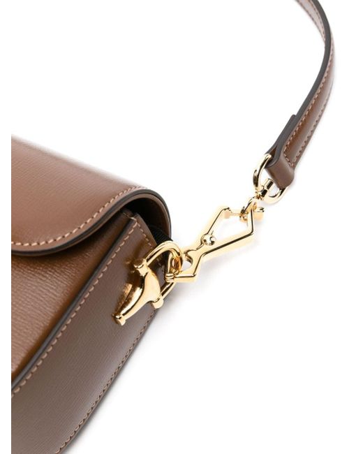 Gucci Brown Small Horsebit 1955 Crossbody Bag