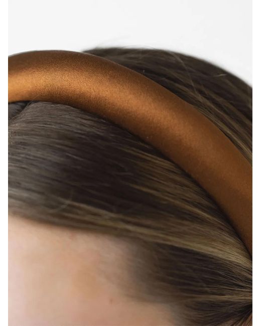 Jennifer Behr White Tori Silk Headband