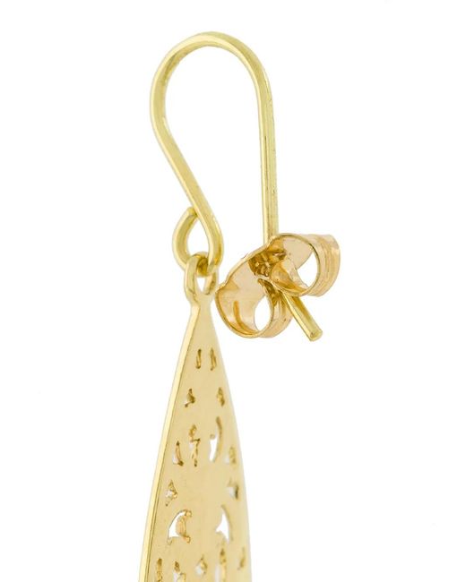 Wouters & Hendrix Metallic Filigree Earrings