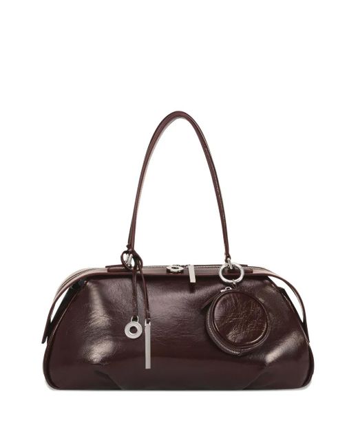 POTAMY Brown Medium Teckel Tote Bag