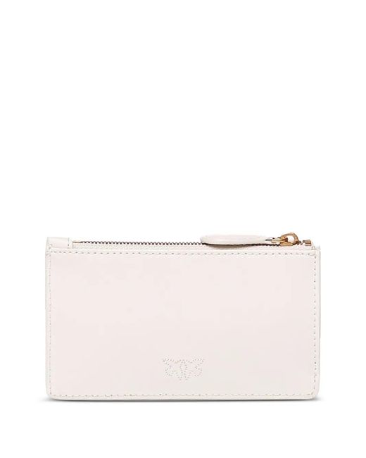 Pinko Natural Zipped Card Holder