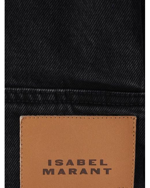Isabel Marant Black Faded Zip Jacket