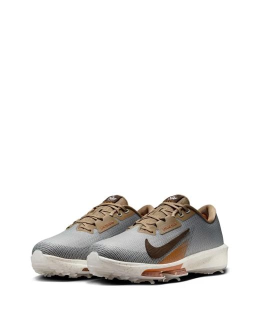 Nike Brown Air Zoom Infinity Tour "Light Iron Ore/Sail/Khaki/Baroque" Sneakers for men
