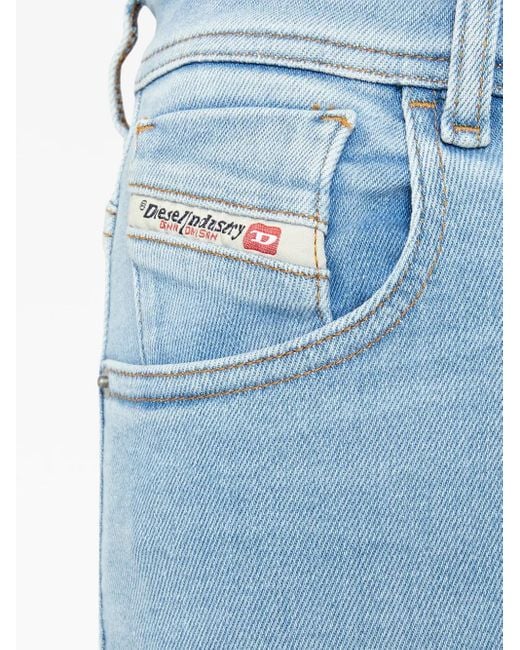 DIESEL Blue Slandy Skinny-Cut Jeans