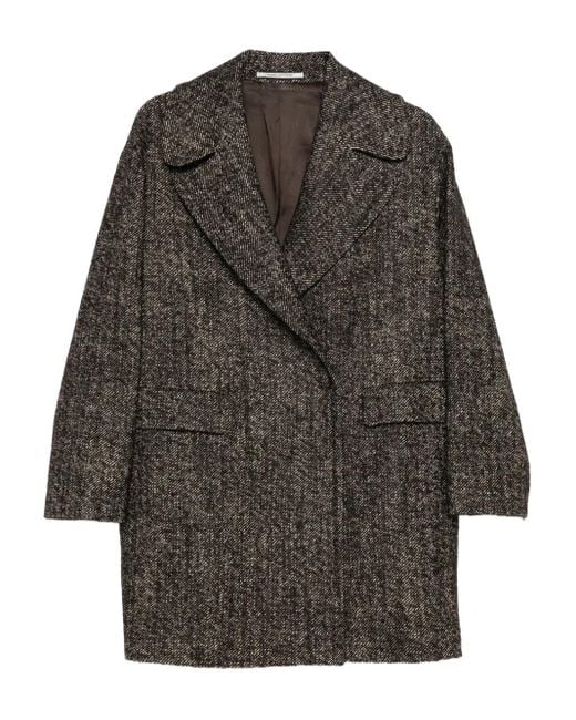 Cappotto Doppiopetto di Tagliatore in Gray