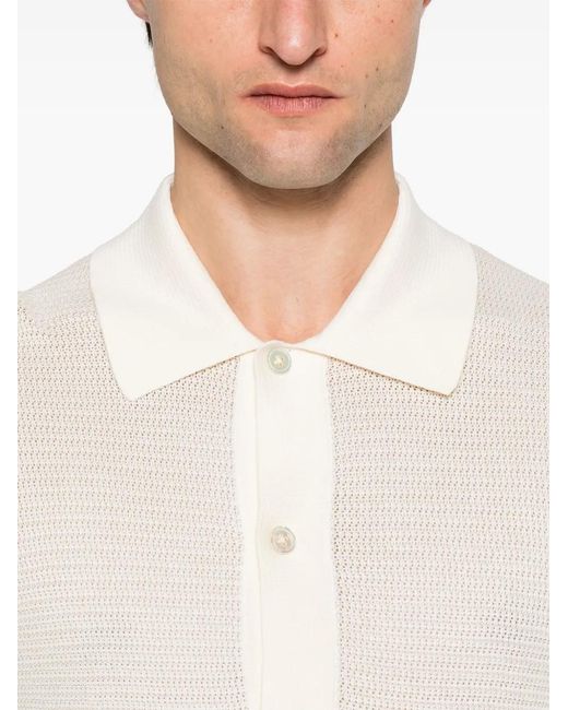Tom Ford White Knitwear Polo Shirt for men