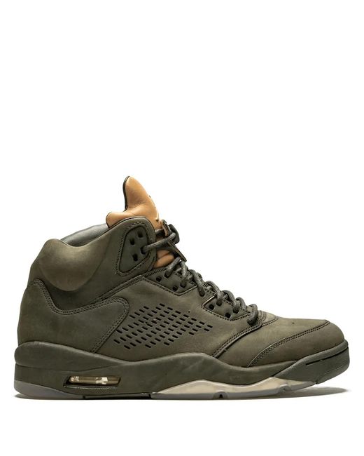 Nike Green Air 5 Retro Prem Take Flight