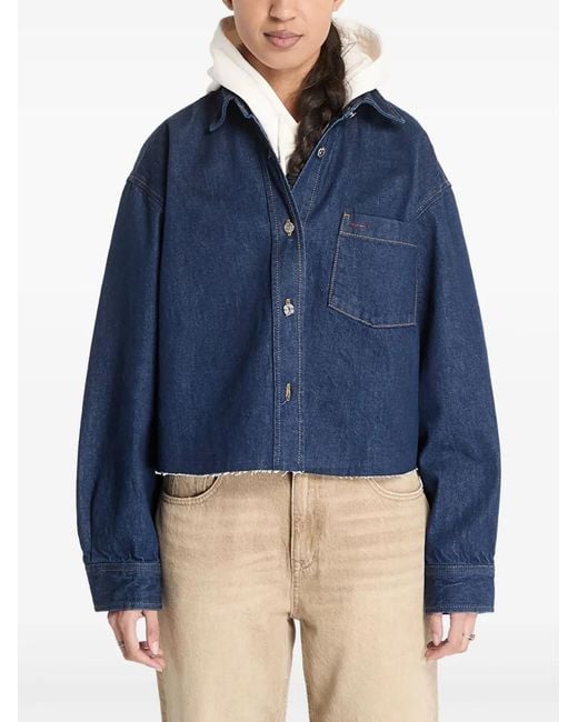Tommy Hilfiger Blue Cotton Jacket