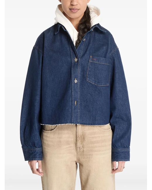 Tommy Hilfiger Blue Cotton Jacket